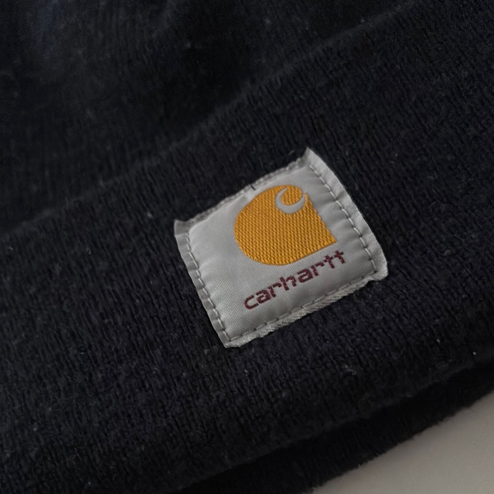 Carhartt Classic Black Knit Hat - Picture 2 of 4